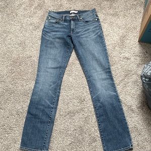 Tory Burch Medium Wash Straight Leg Jeans EXCELLENT CONDITION Size 27
